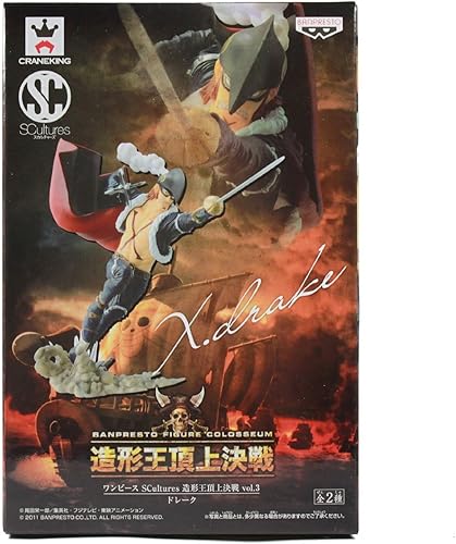 Miniatura 2 de Figura de Banpresto de One Piece Colisseum SCultures Vol. 3 - 48109 - X Drake de Animewild