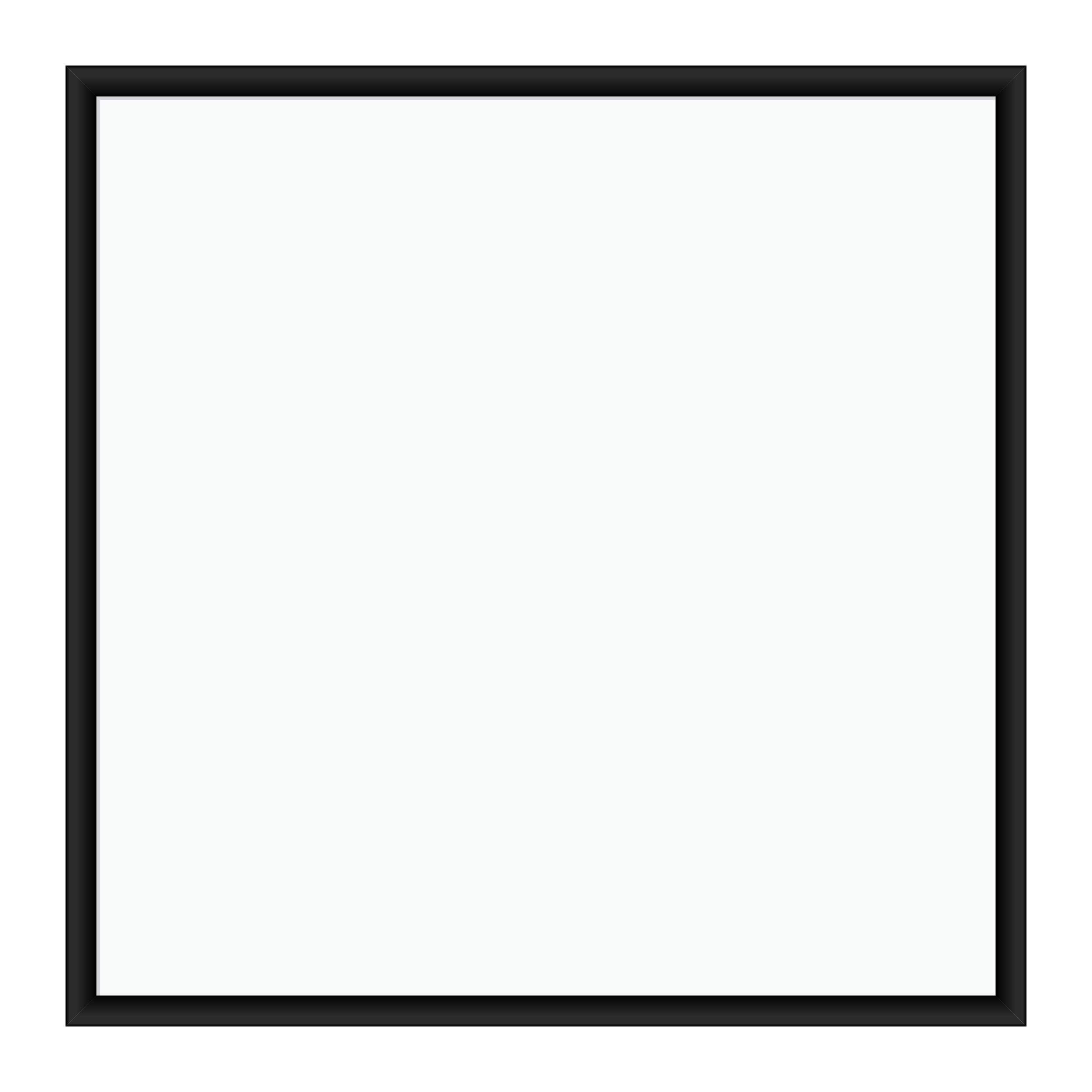 Photo 1 of U Brands Magnetic Dry Erase Board, 35 x 35 Inches, Black Wood Frame (2892U00-01) 35'' x 35''