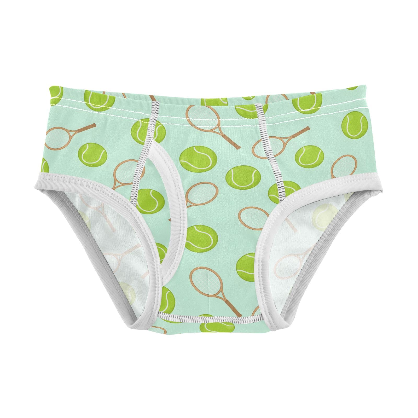 Boys Exclusive Briefs Toddler Underwear 95 Combed Cotton Boxerbriefs 2T Tennis Racket
