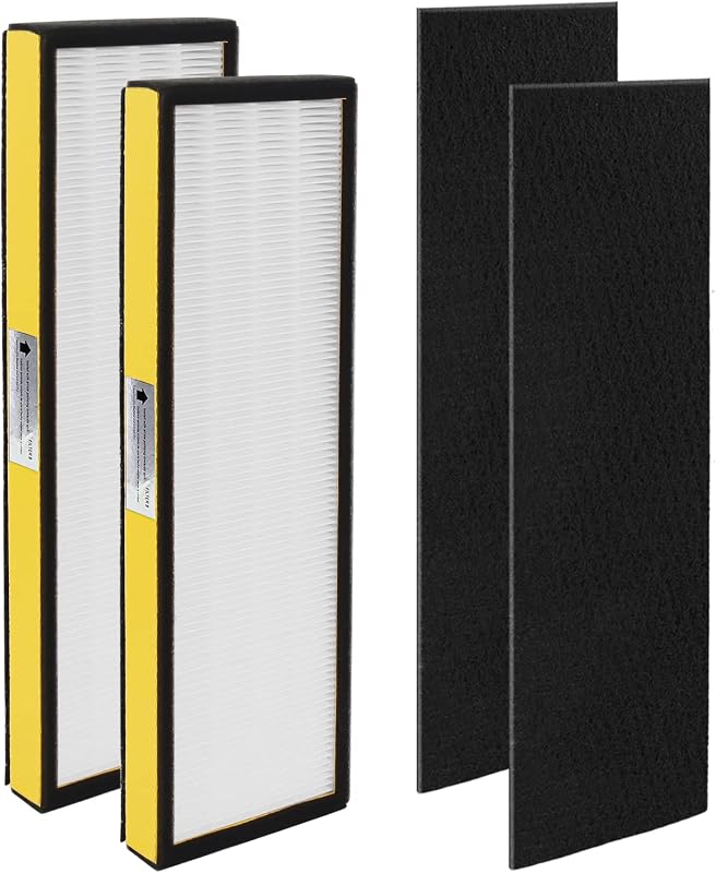 FLT4825 Replacement Filter B Replaces AC4825 AC4825DLX AC4825E replacement filter (FLT4825 Filter b replacement Pack of 2 x AC4825 Filters + 2 x Carbon Pre-Filters) by Blutoget