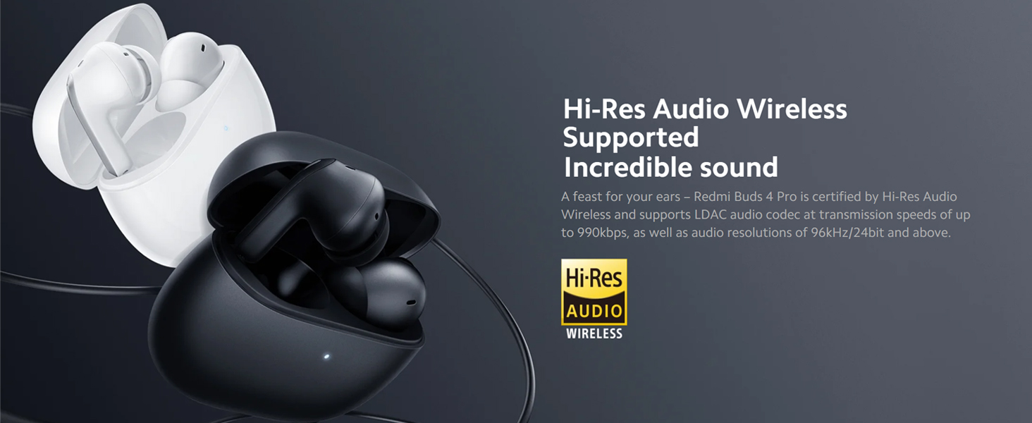 Amazon.com: XIAOMI Redmi Buds 4 Pro TWS Wireless Earbuds Earphone