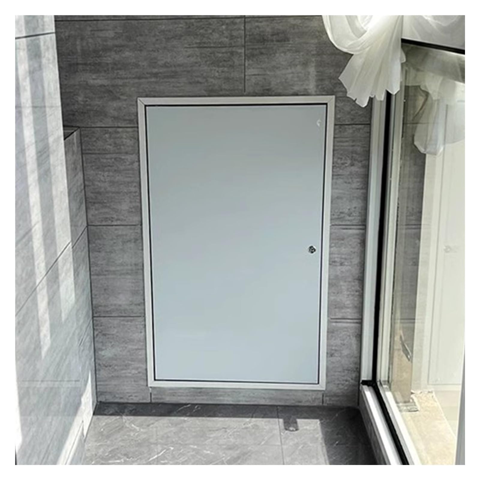 trappe de visite Petit panneau d'accès 6x6 12 X 12 14x14 16x16, porte d'accès cachée en alliage d'aluminium, plaque de recouvrement de trou de mur de douche pour plafond en cloison sèche, maison(12x20