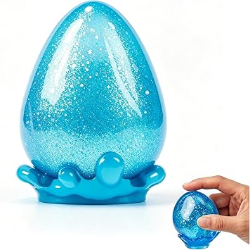 Blue Drop, Water Drop, Glittering and Unique, Ideal for Home, Office Desk Decor and Decoration Enthusiasts