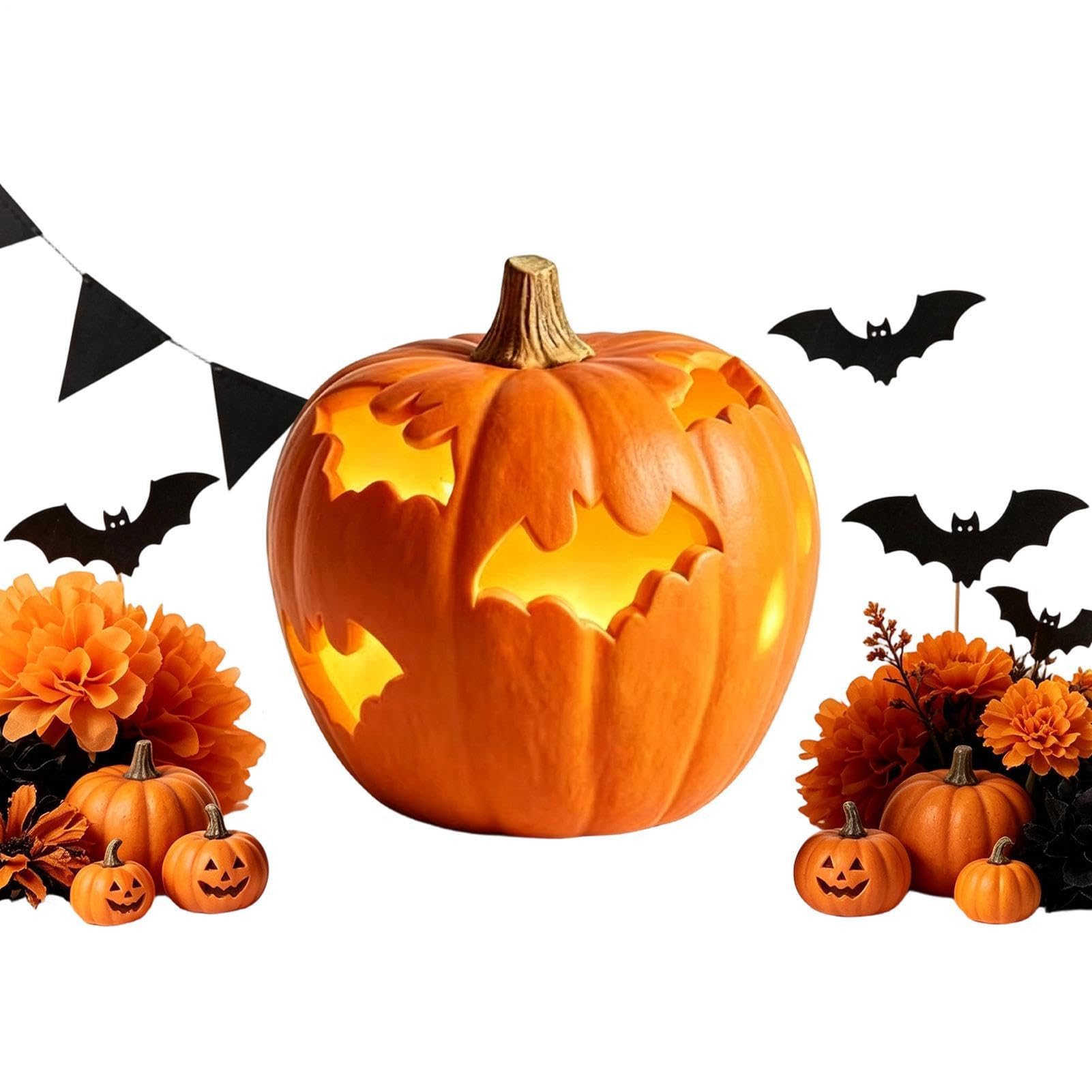 Pumpkin Lights - Lampada da tavolo riutilizzabile Centrotavola
