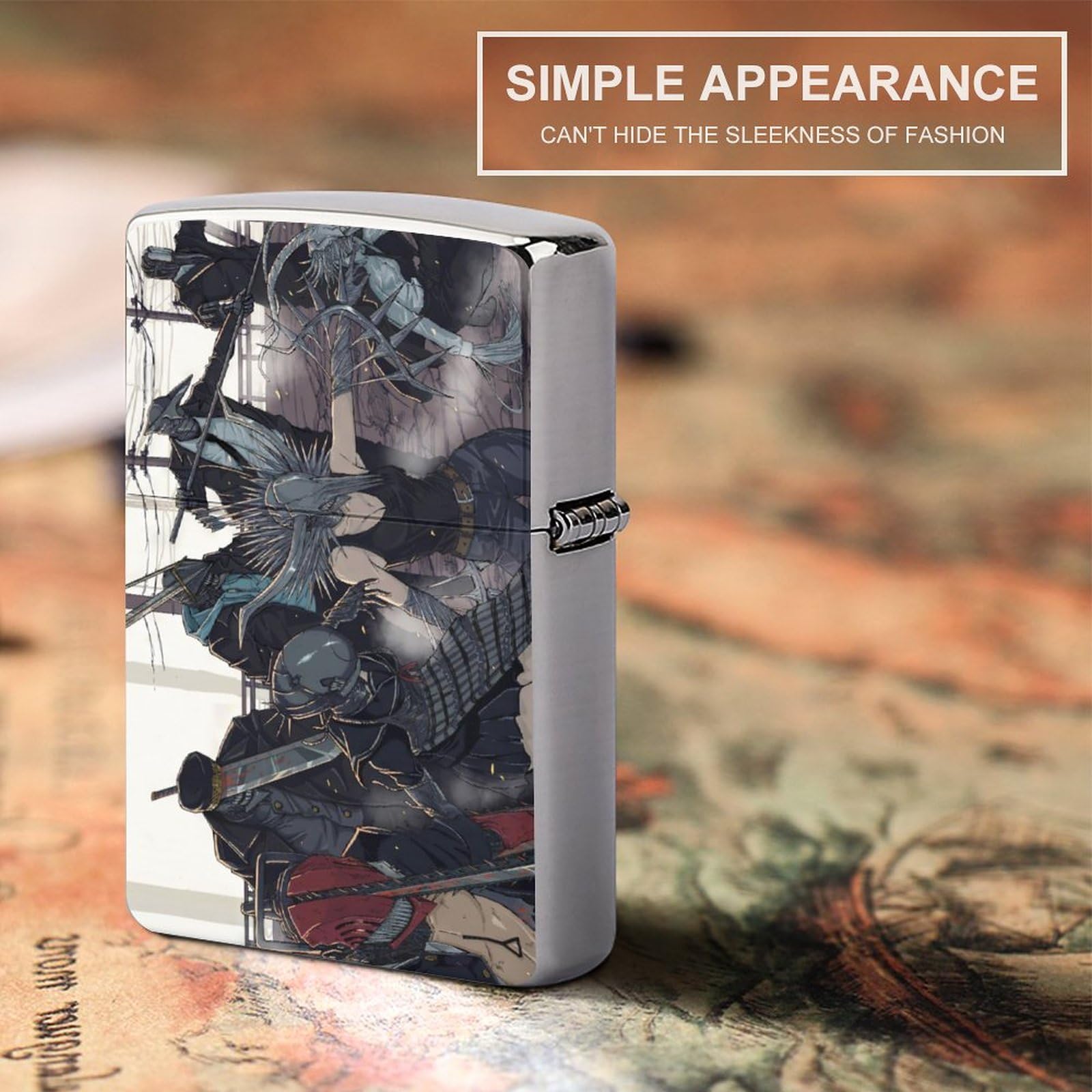 Amazon.co.jp: ジッポライター 外側ケース チェンソーマン 悪魔 Zippo