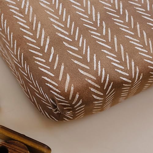 Vista 8 de Pobibaby - Paquete de 2 sábanas ajustables premium para cuna de bebé niño para colchón estándar de cuna - Mezcla de algodón ultrasuave, segura