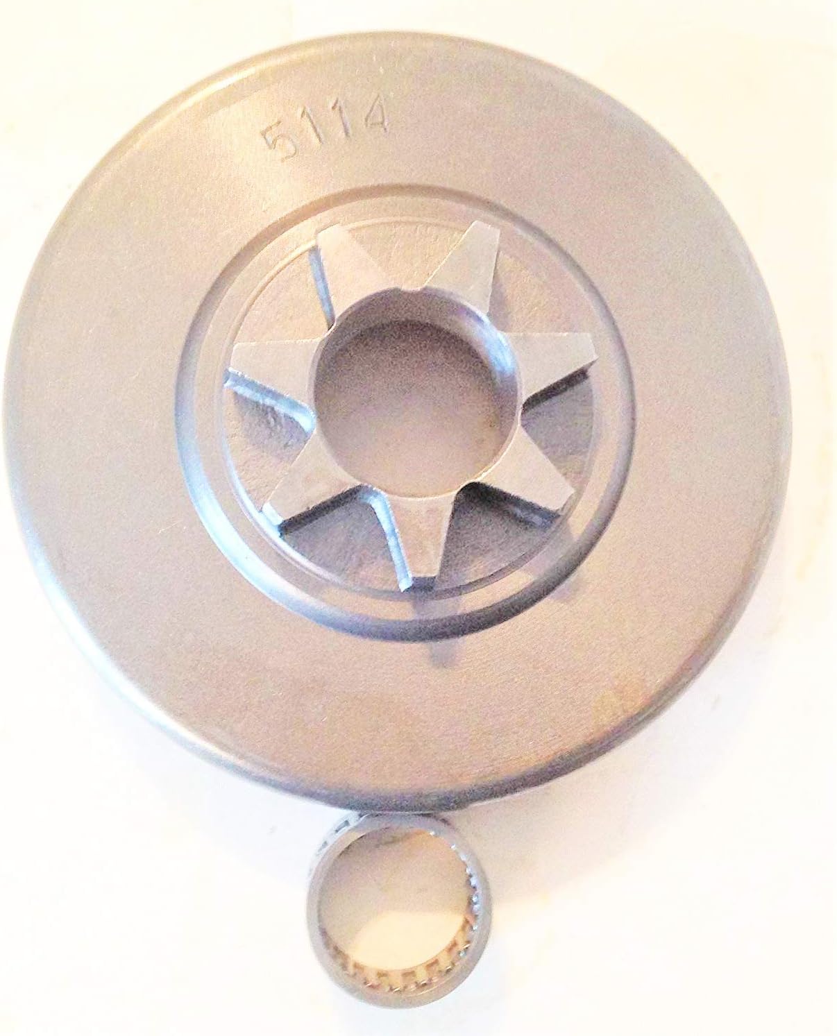 Compatible with Homelite Super XL, Xl12 Spur Sprocket for Chainsaws, Compatible with Oregon 30681, 7 Tooth Drive, 3/8" Pitch, Free Bearing SP5120