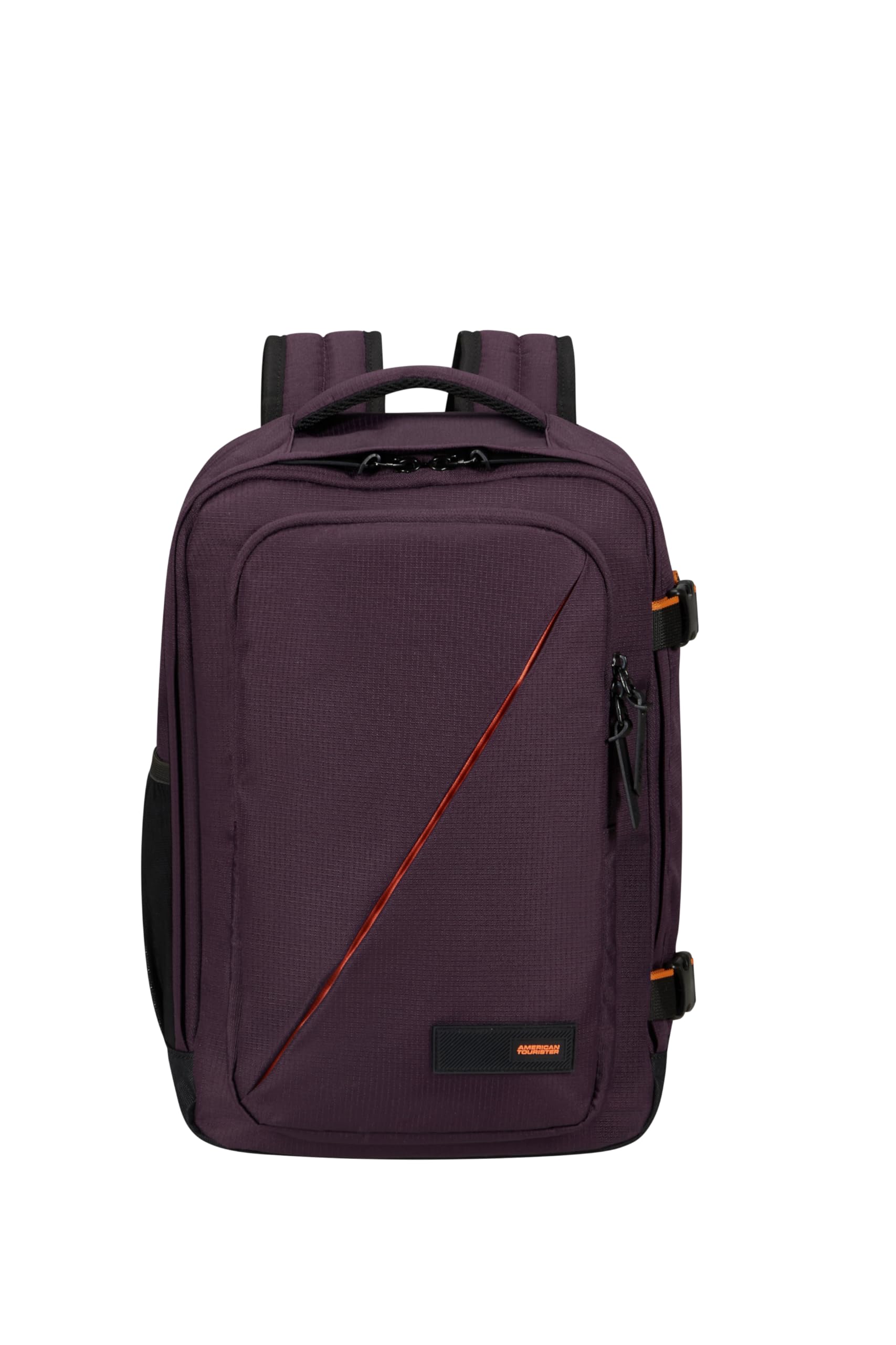 American Tourister Take2Cabin - Borsa da cabina Ryanair 25 x 20 x 40 cm, 24 L, 0,40 kg, Bagaglio a mano, Zaino per aereo S Underseater, Viola (Dark Plum)