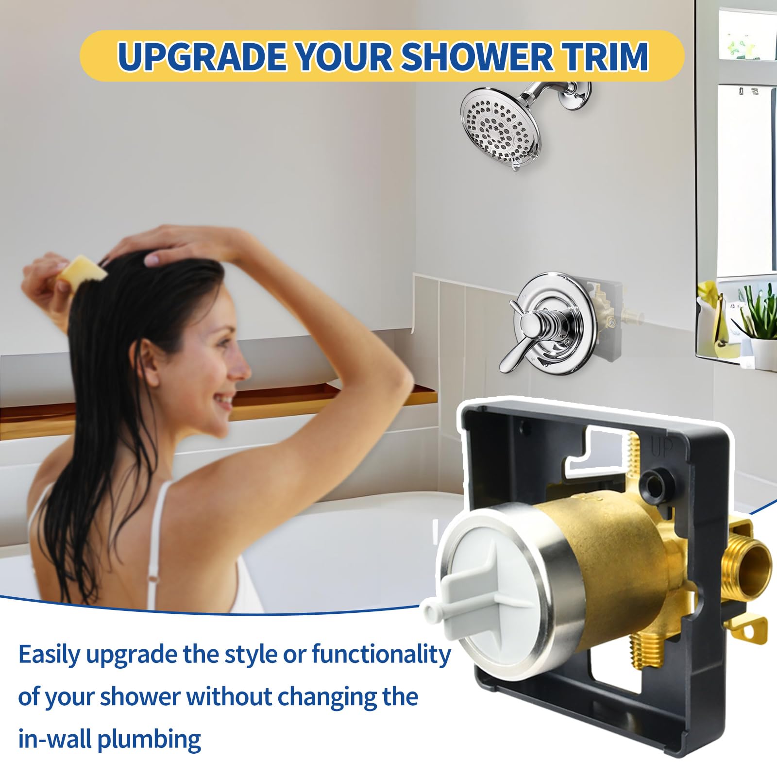 R10000-UNBX Shower Valve Body for Delta MultiChoice Universal Tub