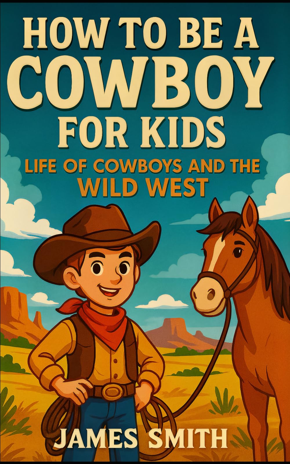 How to Be a Cowboy for Kids: Life of Cowboys and the Wild West