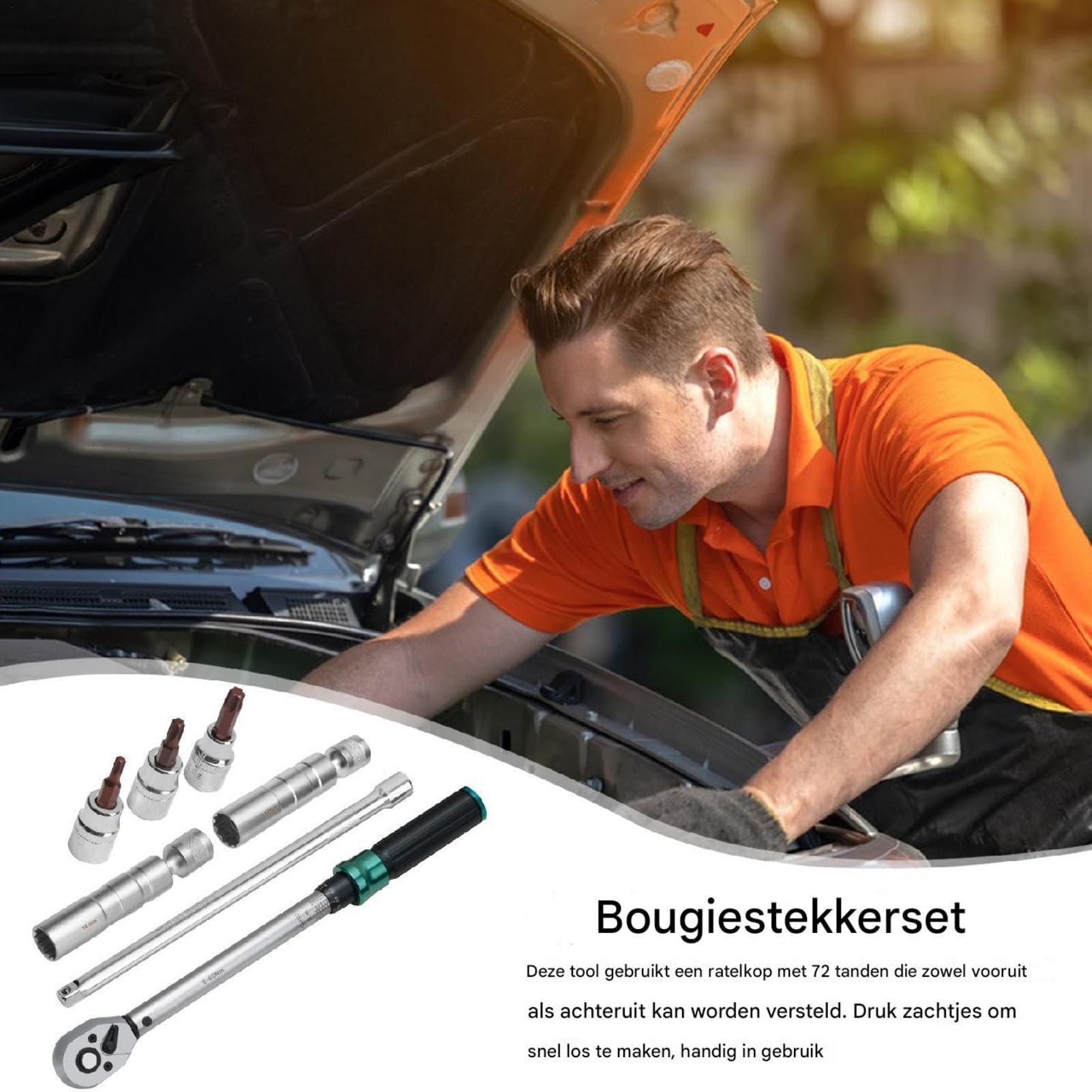 Zündkerzensteckdosen-Set, Zündkerzensteckdosenset Magnetset