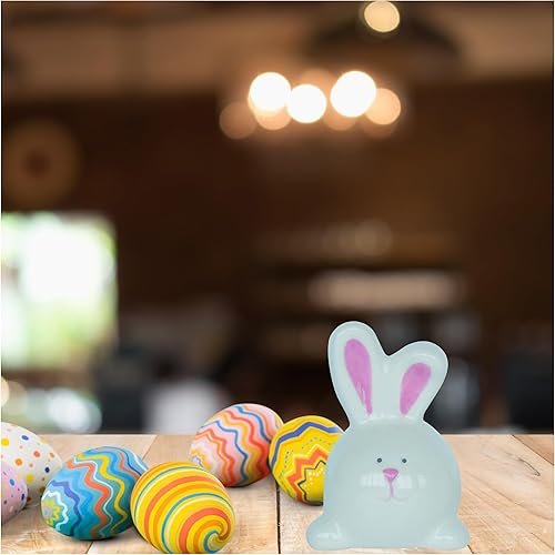 Miniatura 3 de Transpac Transpac Dolomite - Juego de 2 saleros y pimenteros de Pascua de 3 pulgadas, multicolor, multicolor