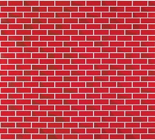 Pacon PAC56478-A1 Fadeless Paper Roll, 48" Width, 12' Length, Tu-Tone Brick (Pack of 4)
