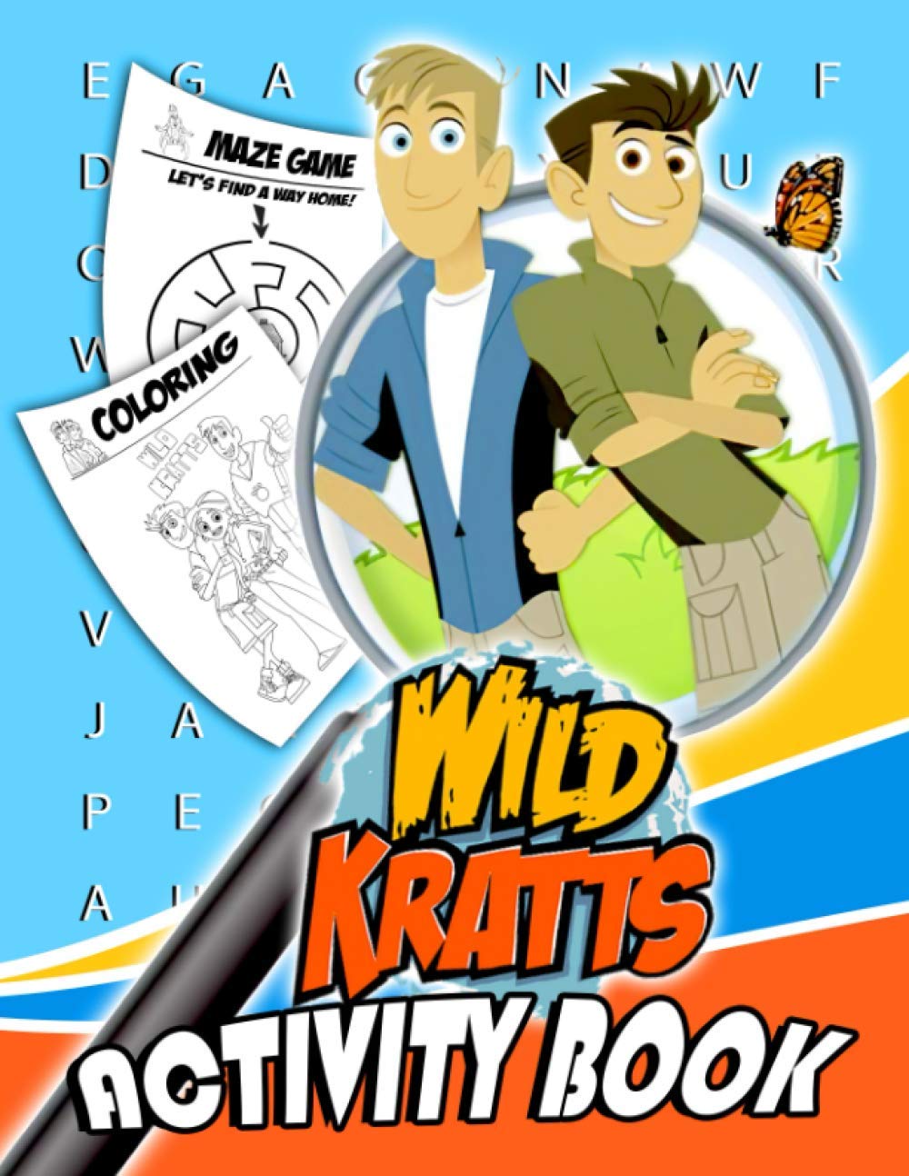 Wild Kratts Activity Book: Interesting Gifts For Those Who Want To Enjoy Life, Relax After School And Stressful Work