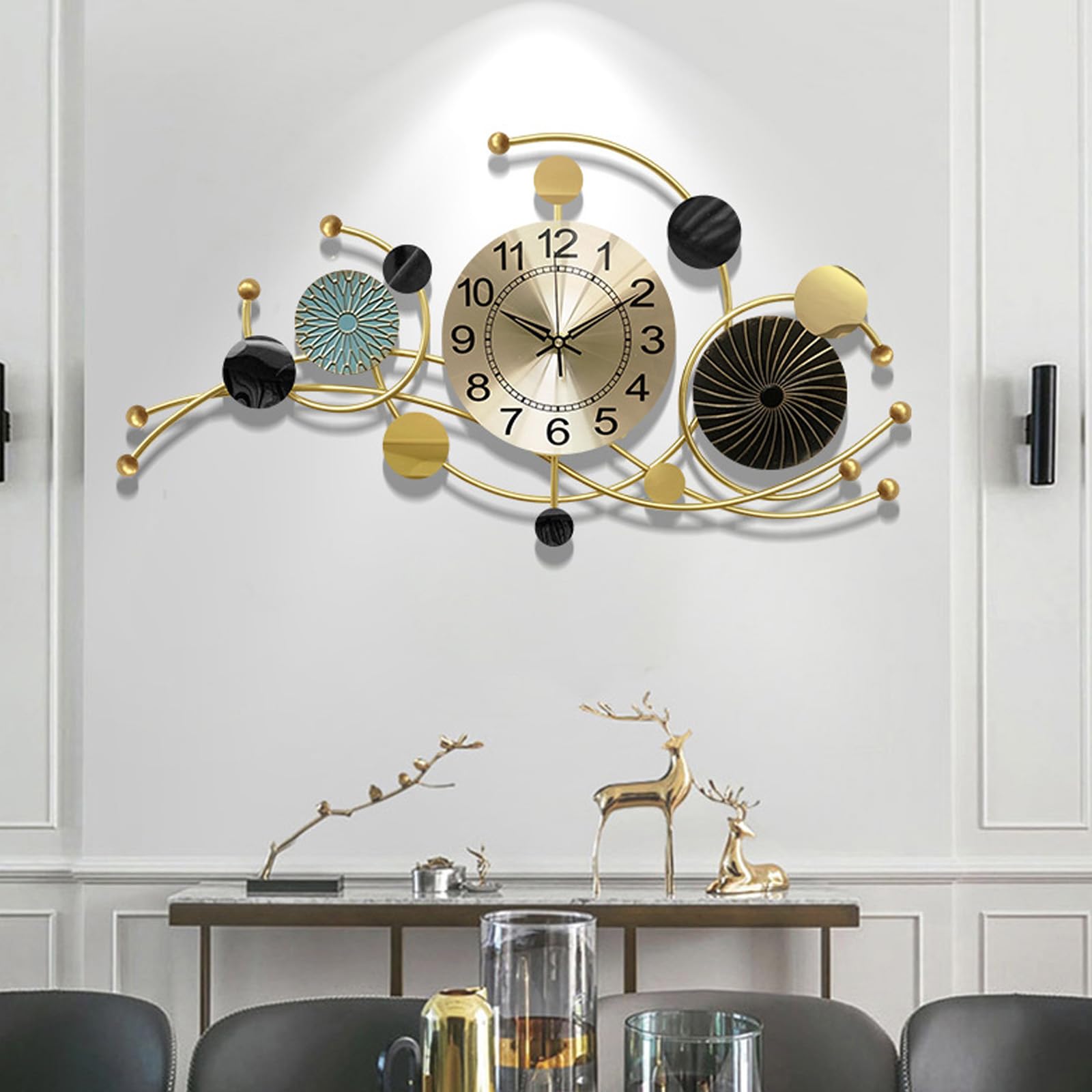 Horloges murales modernes pour le salon afin de sublimer vos murs