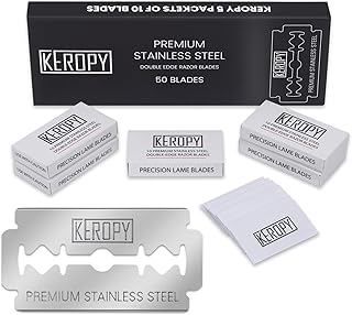 Cuchillas de Afeitar de Seguridad de Doble Fi...