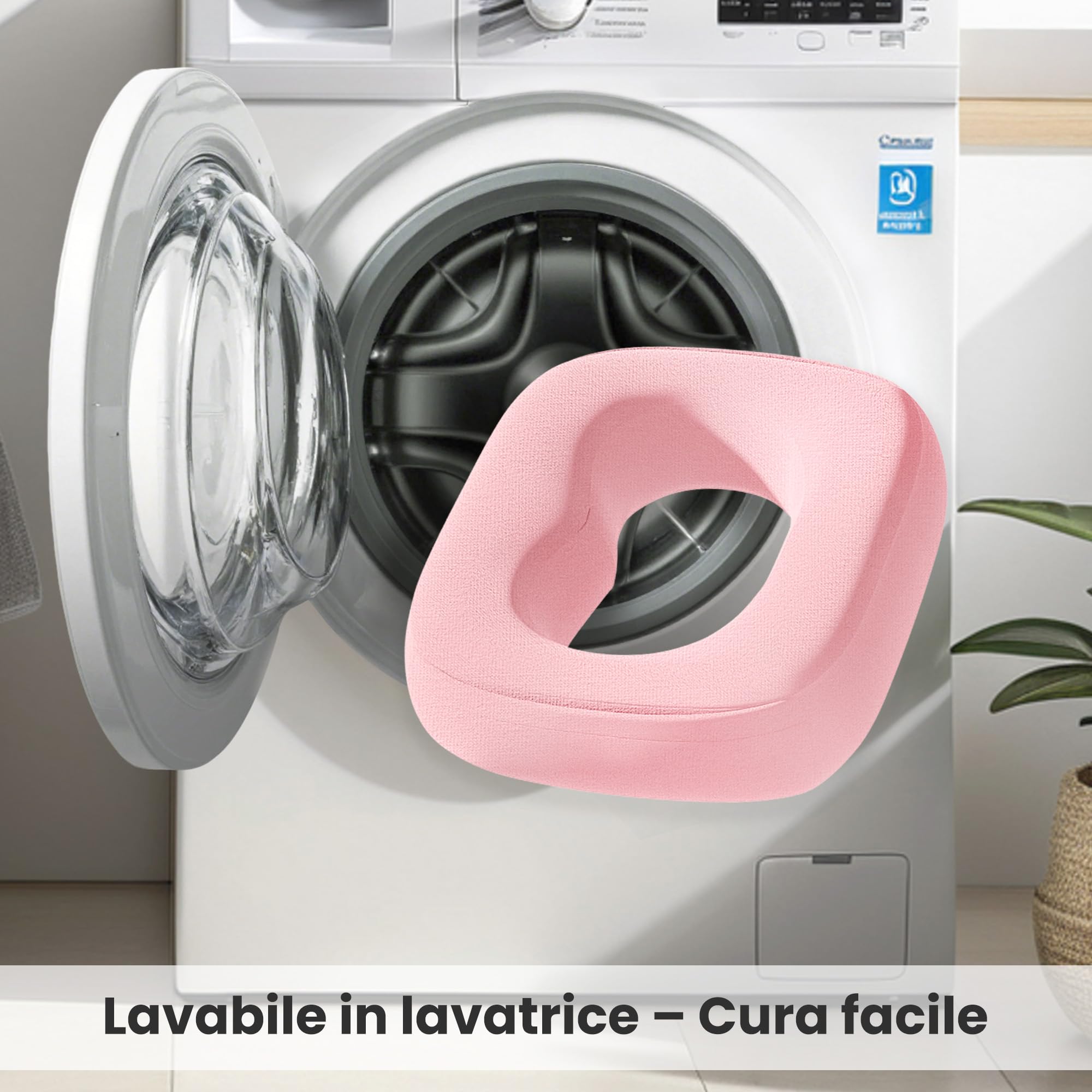 Supporto per cuscino per tablet con 2 ciotole per snack, supporto per iPad regolabile a 360°, per iPad da 4,7 a 13", Kindle, smartphone, accessori Kindle sul letto, divano, rosa