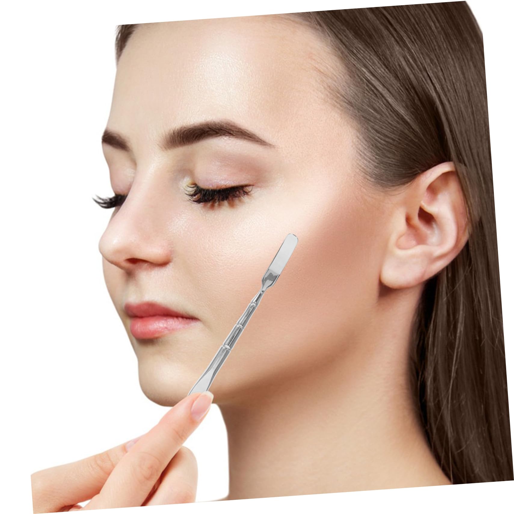Beavorty 10 Pezzi pala per punti neri strumenti per la strumento di estrazione dei pori blackhead removal skin utensili estrattore Acciaio inossidabile