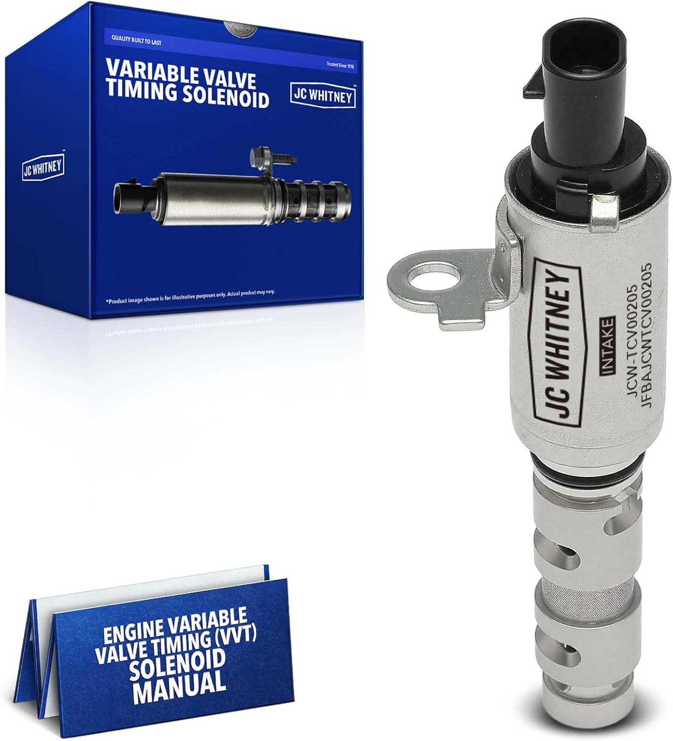 JC Whitney JFBAJCWTCV00205 Intake Left Engine Variable Valve Timing Solenoid (VVT) - Compatible with Hyundai Santa Fe 10-11, Genesis 11, Kia Sorento 11, Sedona 11-12 - 3.3L 3.5L 3.8L