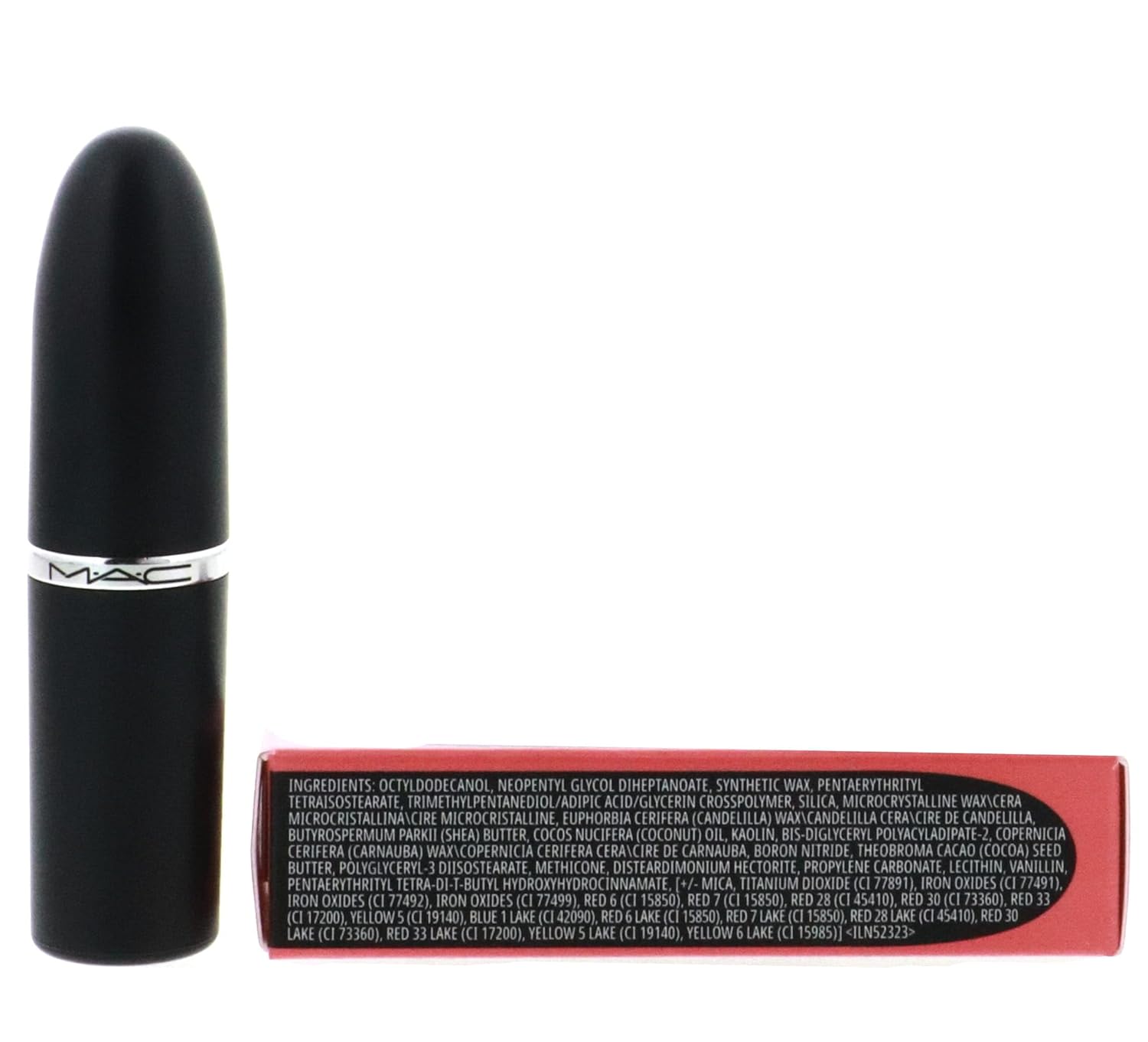 MAC M·A·CXIMAL Silky Matte Lipstick, Flamingo, 0.1 Ounces - Image 4
