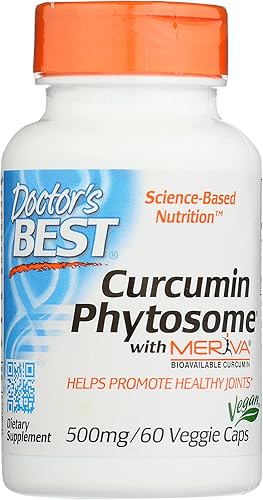 Doctors Best - Fitosoma de curcumina con Meriva, sin OMG, vegano, 60 cápsulas vegetales (paquete de 1)