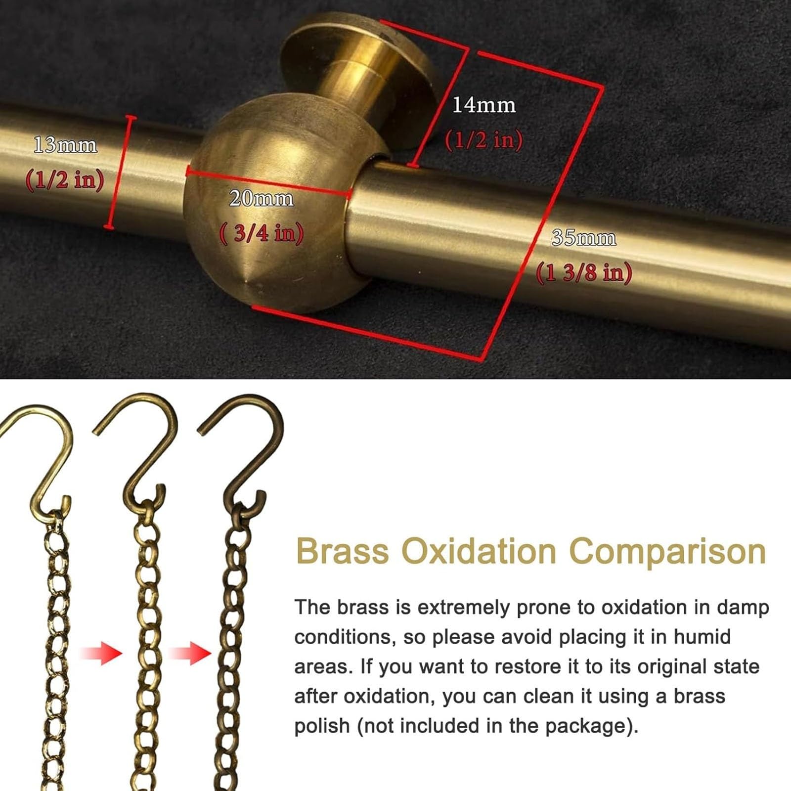 Kit de Sistema de riel para Colgar Cuadros de Alta Resistencia - Colgador de Pared de 1,10 m (43,3 Pulgadas) con Cadenas para Pinturas al óleo, pósteres y Espejos - Ideal para Uso doméstico,