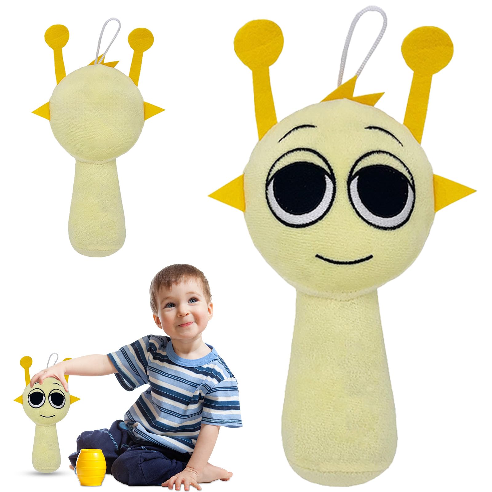 Sidesea Sprunki Plush Toy, 9.8" Funny Sprunki Plushies For Games Fans Birthday Decorations, Soft Stuffed Animal Pillow Figure Doll Christmas Birthday Gifts For Fans