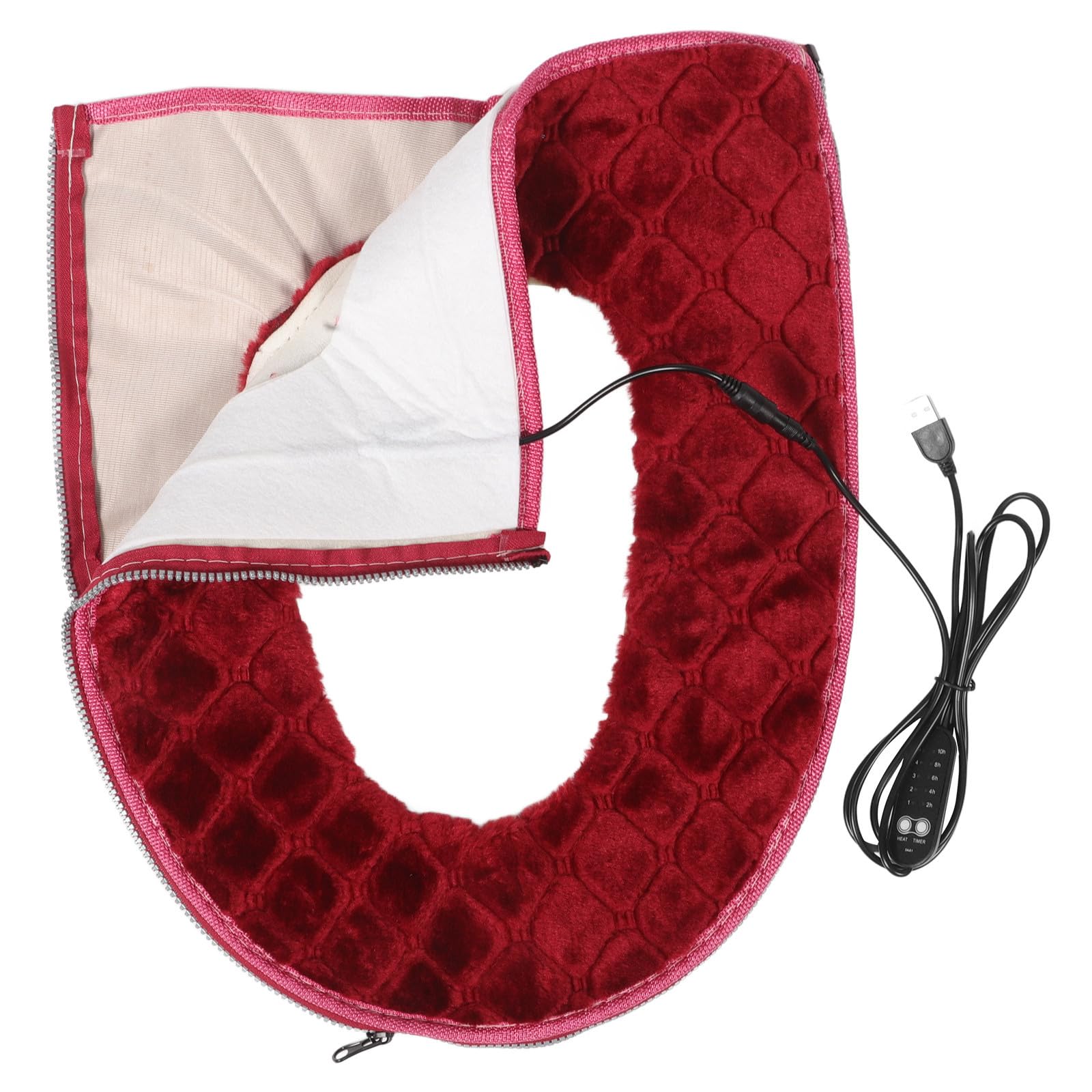 Evita el Frío Matutino con la Funda para Asiento de Inodoro IMIKEYA Calefactable