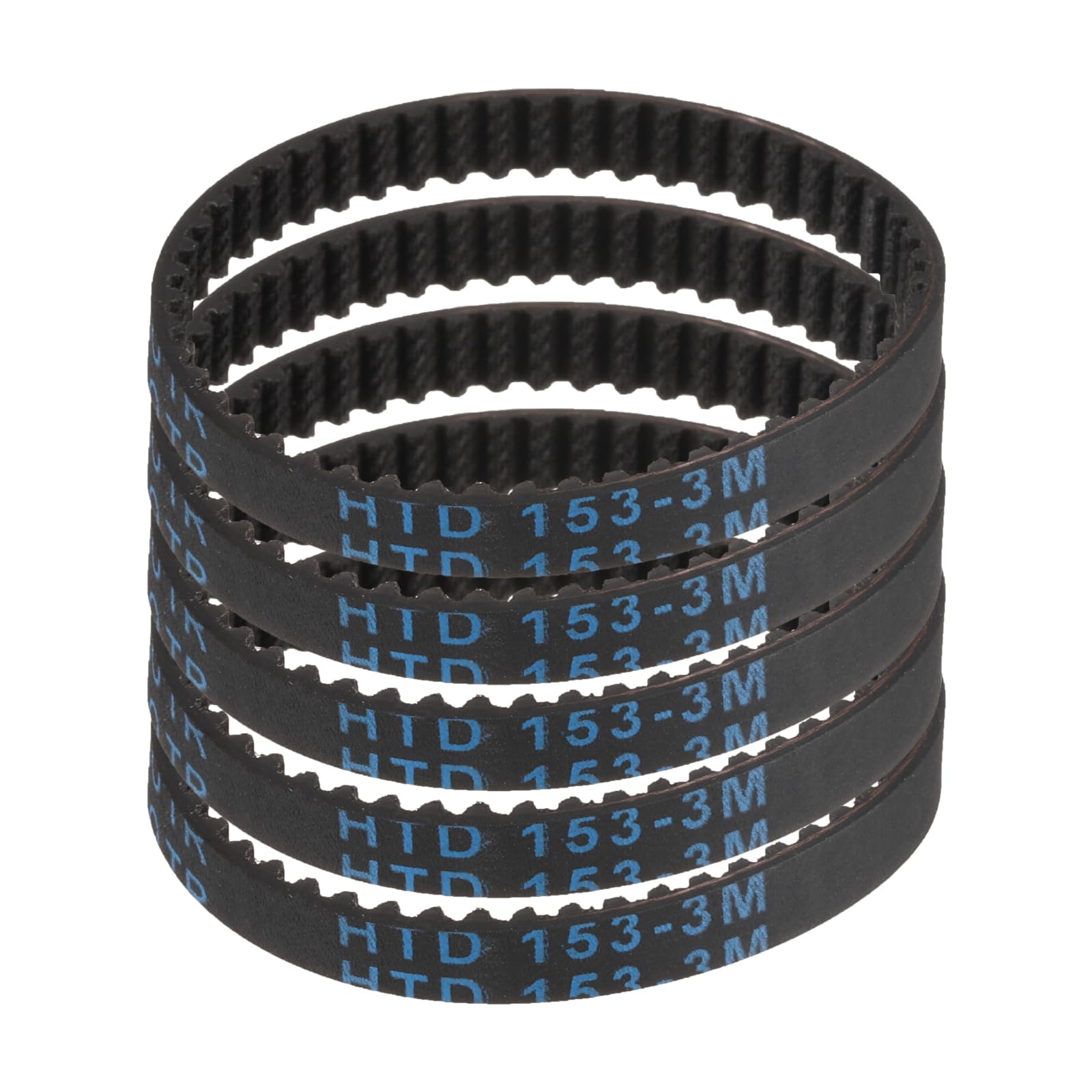 uxcell 5pcs HTD-3M Rubber Timing Belt 67 Teeth, 201mm L x 6mm Wd x 2.4mm H — Amazon image 28