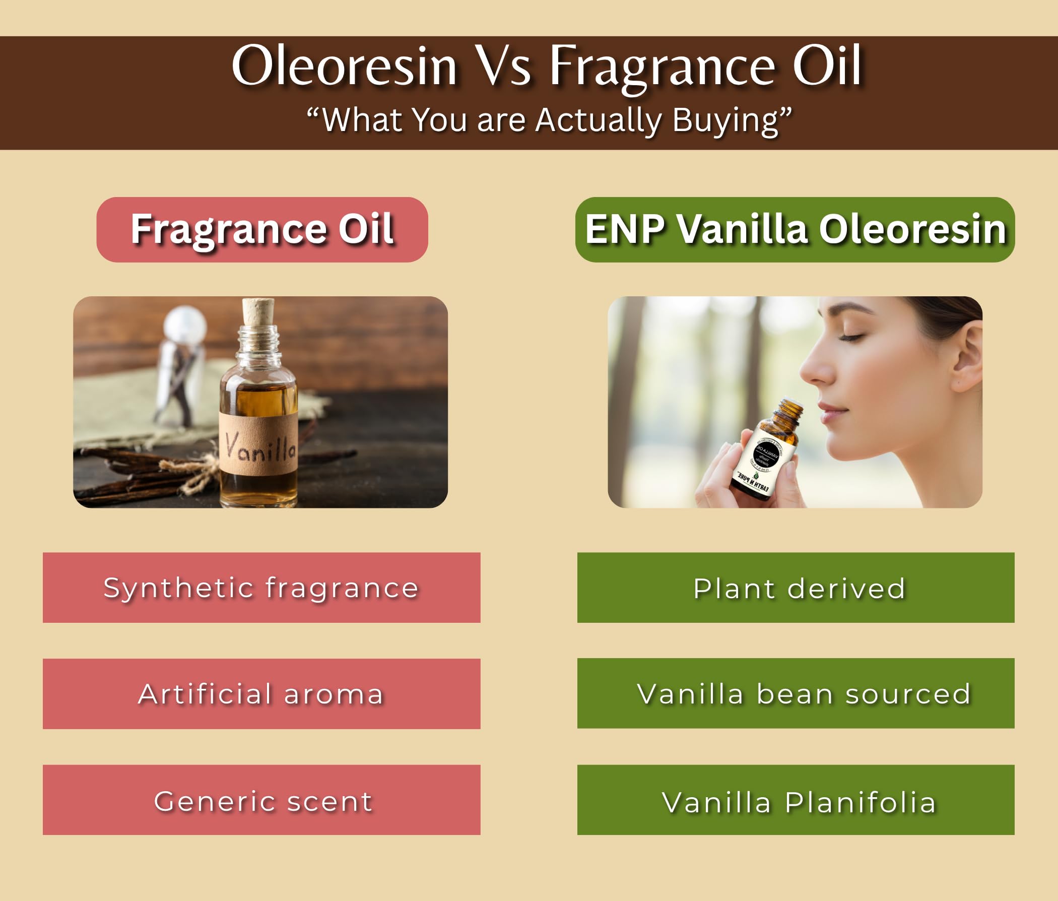 Earth N Pure Vanilla Oleoresin (Vanilla Planifolia) β Premium Botanical Extract for Perfume, Aromatherapy, Candle & Soap Making, Massage & DIY Beauty | 15ml 2