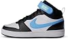 Nike Nike Unisex Kids' Court Borough Mid 2 Zapatos - Niños Niñas Bebés y Toddlers Sneakers 1