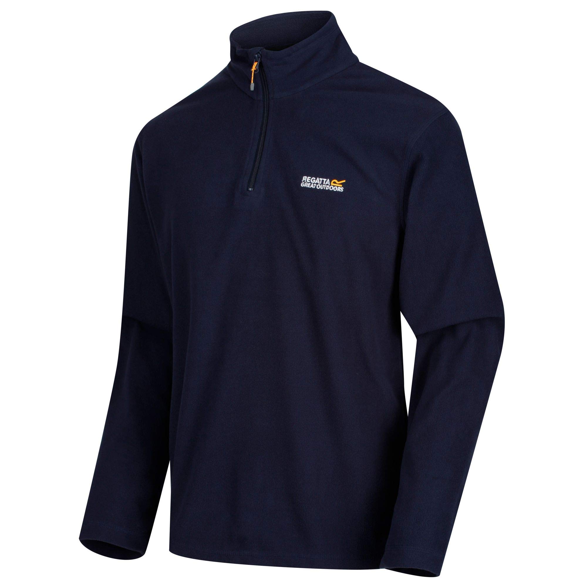Regatta Men' Blue Thompson Half Zip Fleece in Size S, Sports Direct
