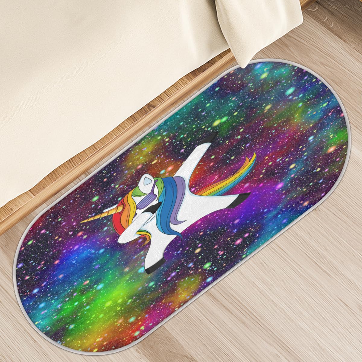 Tapis licorne chambre fille 50x120 cm tapis intérieur cuisine