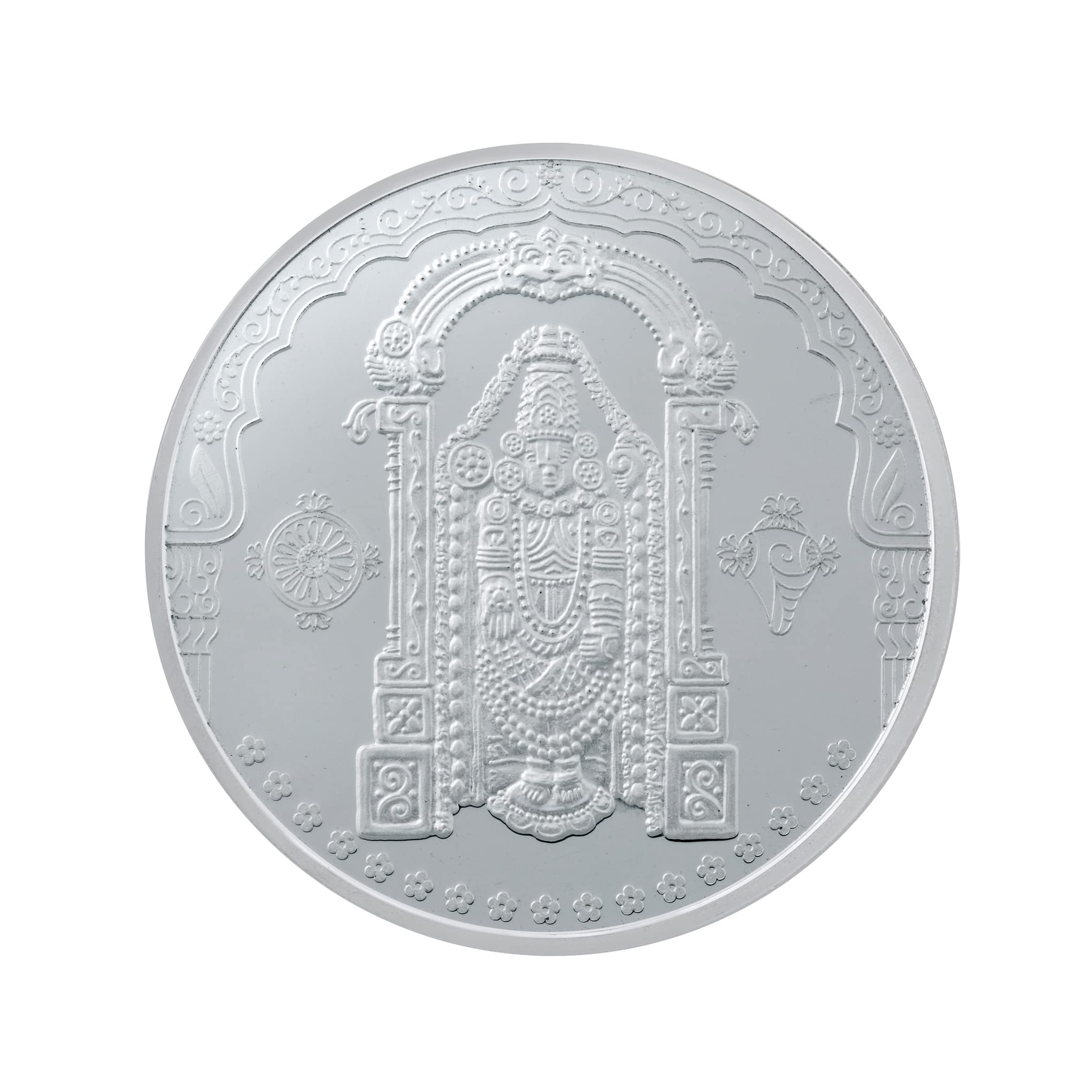 Bangalore Refinery 999 Purity Balaji Silver Coin 50 Gram (B08XVV1HWQ) Amazon Price History, Amazon Price Tracker