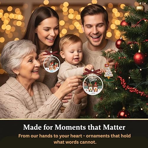 Miniatura 7 de Adorno de cámara  Adornos de cámara para árbol de Navidad  Adornos de fotografía  Regalos de cámaras para fotógrafos hombres mujeres  2 capas de