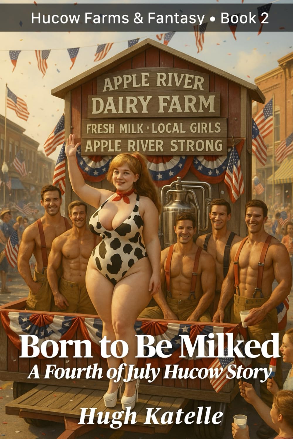 Born to Be Milked: A Fourth of July Hucow Story: A Small-Town Celebration of Freedom, Fireworks, and Hucow Fun (Hucow Farms & Fantasy)