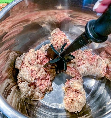 Miniatura 2 de Espátula picadora de carne molida de cocina de 5 cuchillas  Herramientas de mezcla de carne molida para hamburguesas  para utensilios de cocina