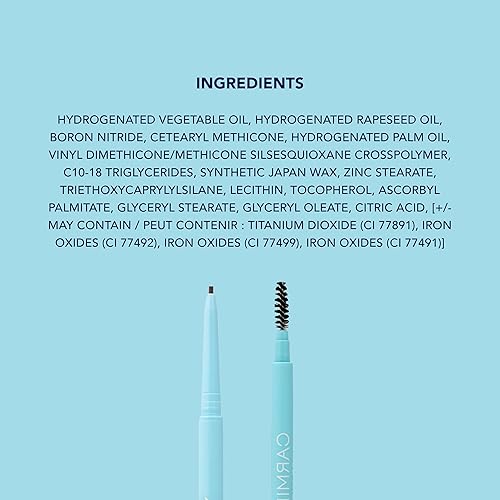 Miniatura 6 de Scent Beauty - Carmindy - Lápiz para cejas marrón oscuro, paquete de 2