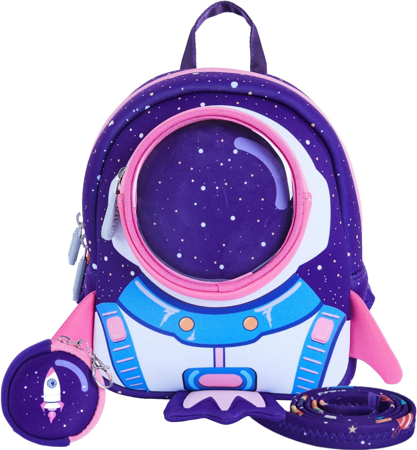 yisibo Kids Backpack with Safety Leash,Anti-lost Children Toddler Backpack for Boys Girls Baby (Dinosaur With Safety Leash(3-6 Years))