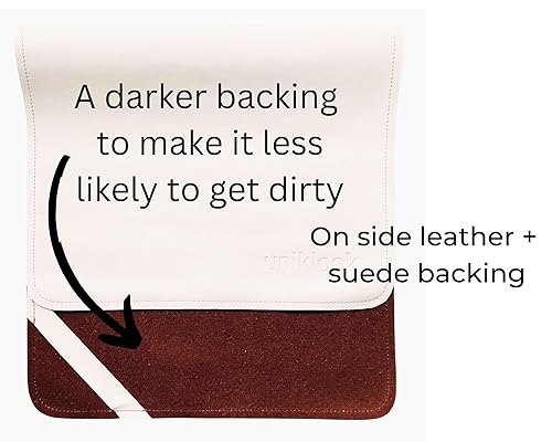 Miniatura 6 de UNIKLOOK Cambiador portátil de cuero para bebé, cambiador de bebé de cuero vegano, cambiador de bebé de viaje, cambiador de bebé, tapete cambiador