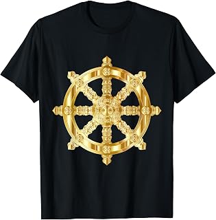 Dharma Chakra Wheel of Law Dharmachakra T-Shirt