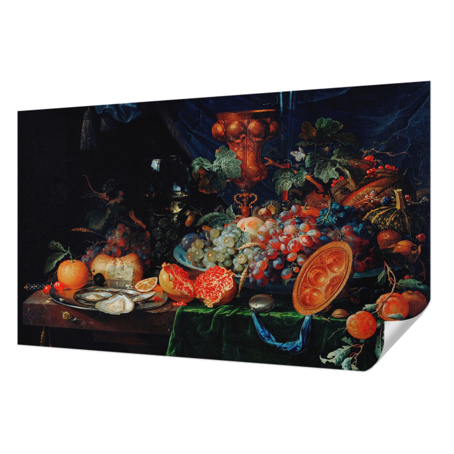 Papier peint adhésif résistant aux taches Tulup tapisserie panoramique cuisine