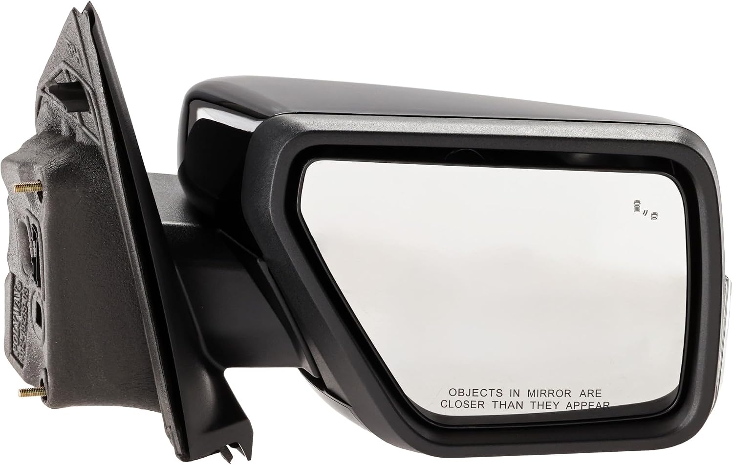 JC Whitney Right Passenger Power Folding Heated Mirror with Signal and Puddle Light for Ford F-150 (2021-2024)