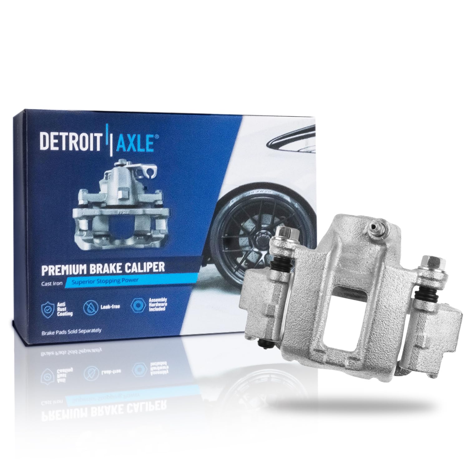 Detroit Axle - Rear Right Brake Caliper for Toyota Sequoia 4Runner