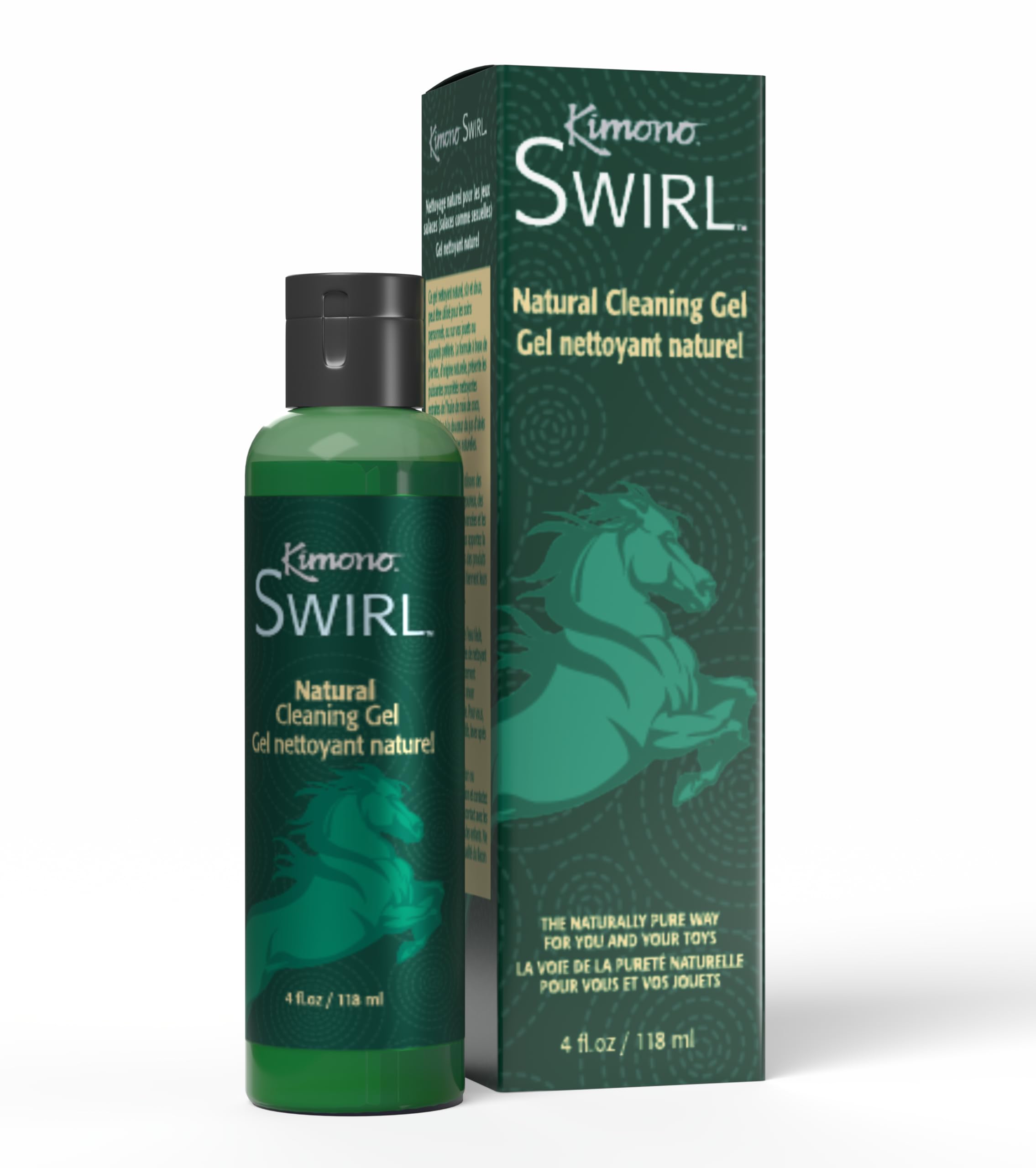 Amazon.com : Kimono Swirl Natural Sex Toy Cleaner 4 fl oz | Body