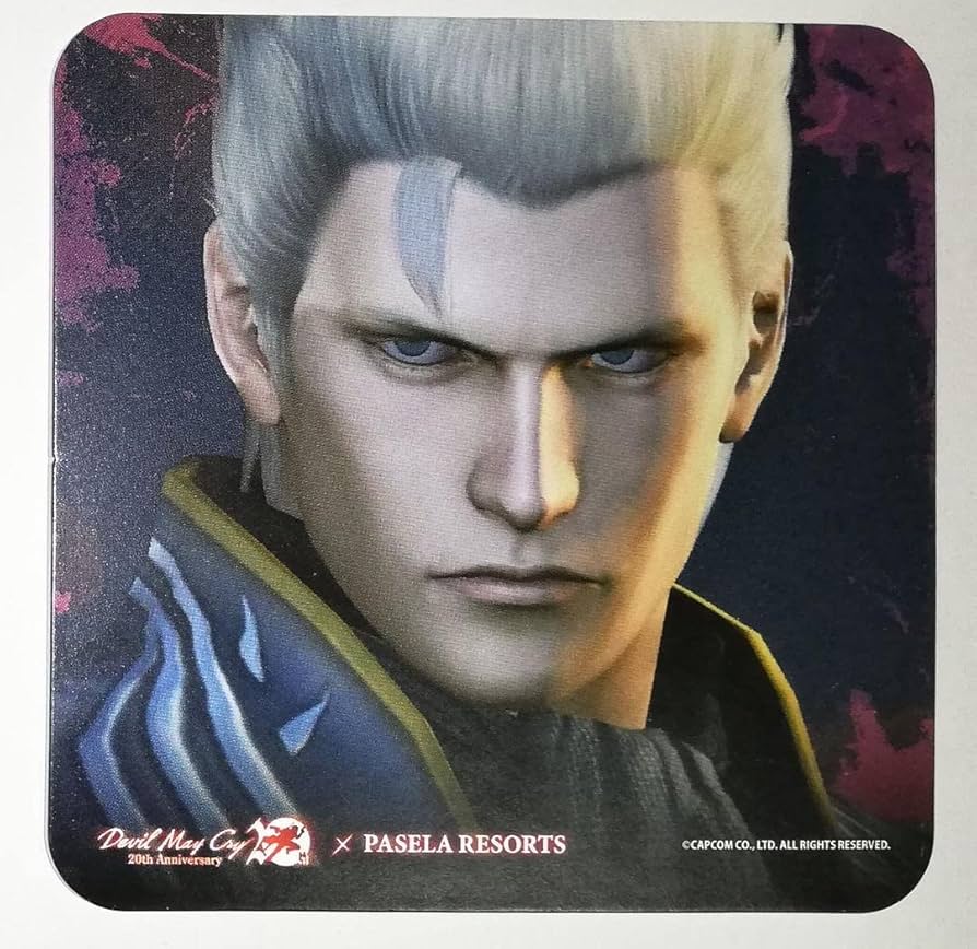 デビルメイクライ バージル DMC3 コースター カプコンカフェ 6弾 デビルメイクライ バージル DMC3 コースター カプコンカフェ 6弾