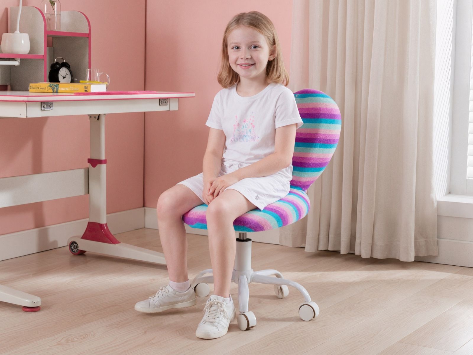 Wahson Chaise De Bureau Pivotante En Fausse Fourrure Fauteuil De Bureau