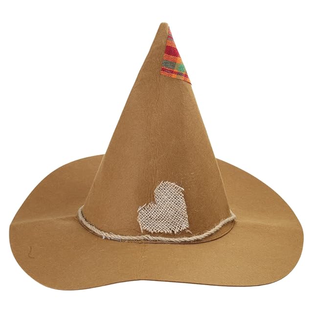 Foto 5 de 8 de OSNIYAW Sombrero de espantapájaros, bruja, fiesta de máscaras, sombreros para adultos y niños, mago
