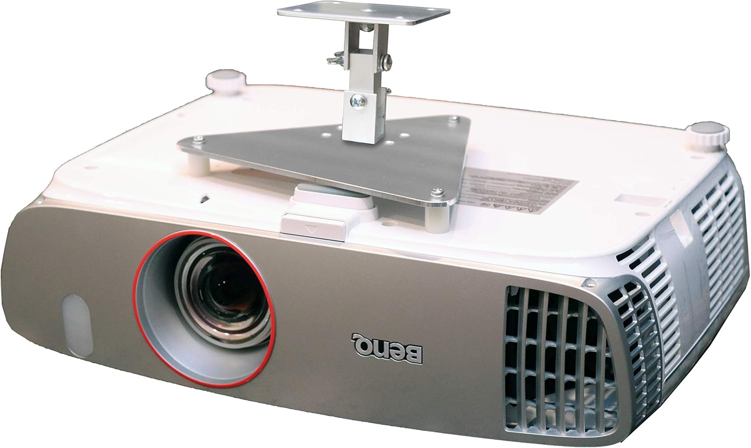 Projector Ceiling Mount Compatible with BenQ W1120 (5-Inch Extension)