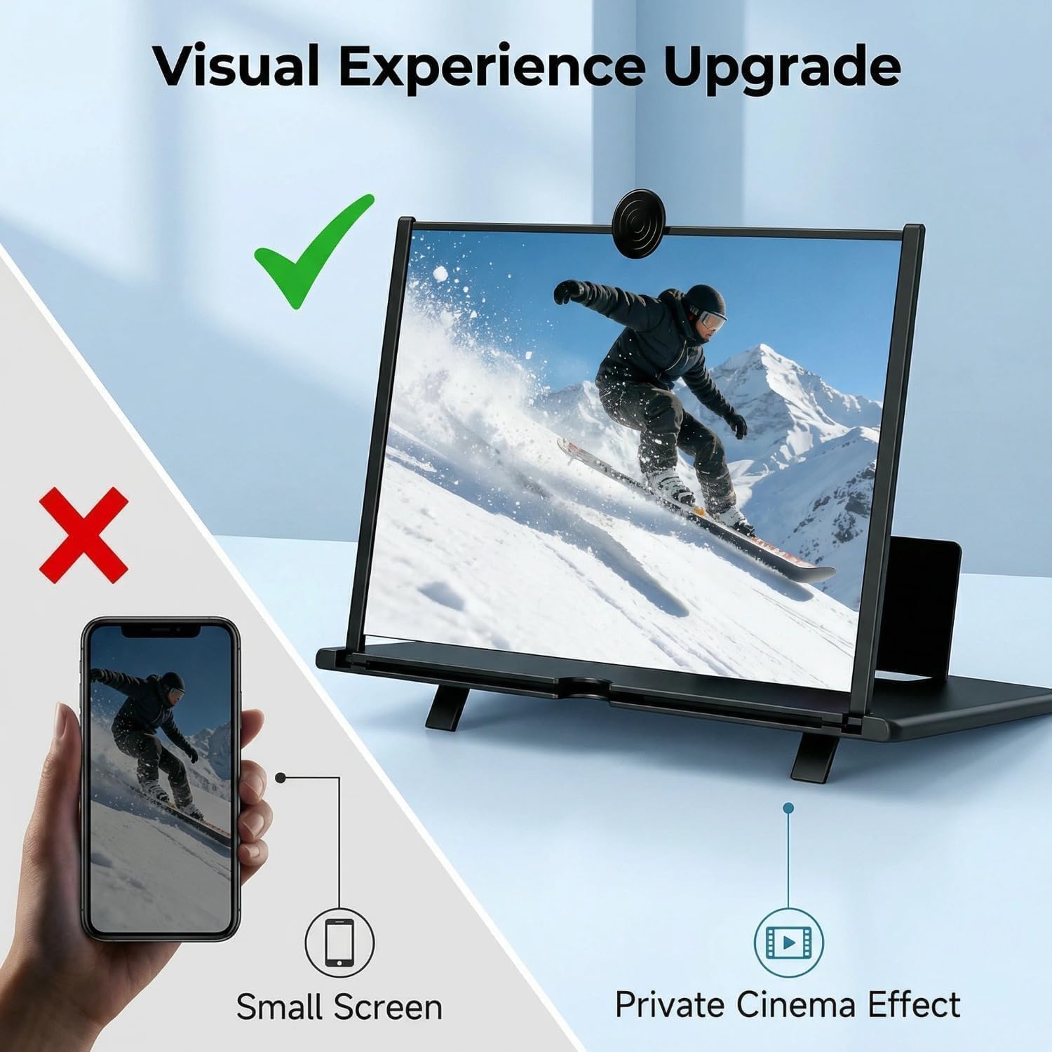 3D Screen Magnifier - Enlarged Smartphone Viewing -3 3D Screen Magnifier - Enlarged Smartphone Viewing -3